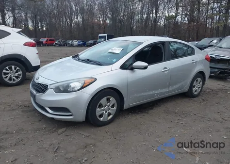 2014 Kia Forte Lx z USA, uszkodzony, nr VIN KNAFK4A63E5054821